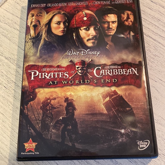 PIRATES OF THE CARIBBEAN DVD SET - Three DVD Set - Picture 6 of 7